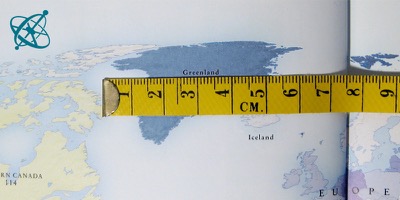 Sciensation hands-on experiment for school: The true size of Brazil ( geography, maths, projections, maps, globe, critical thinking)