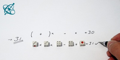 Sciensation hands-on experiment for school: Arithmagic ( maths, arithmetic)