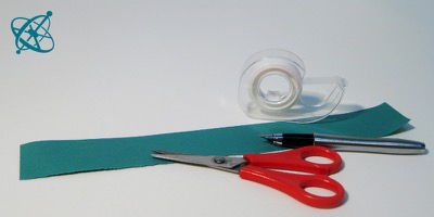 Sciensation hands-on experiment for school: Not everything has two sides ( maths, geometry, topology, Möbius strip)