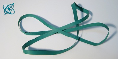 Sciensation hands-on experiment for school: Not everything has two sides ( maths, geometry, topology, Möbius strip)