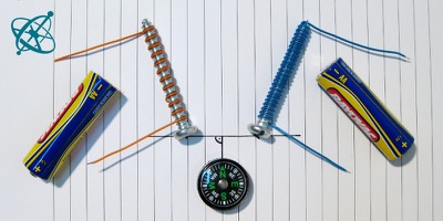 Sciensation hands-on experiment for school: Electromagnet competition ( physics, electromagnetism, electricity, magnetism, designing experiments)